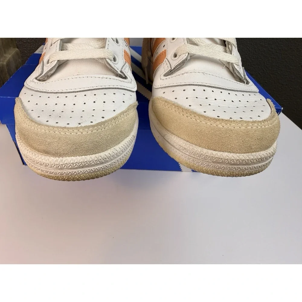 Adidas Top Ten Hi-Top Shoes Women's 7.5 Sneakers White Ambient Blush H00271